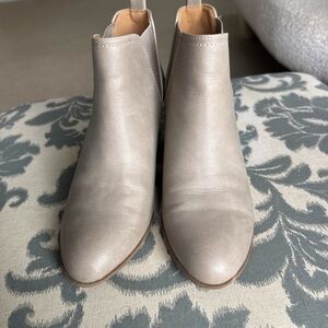 Dolce Vita Taupe Ankle Booties